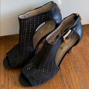 Black Louise et Cie Leather Heels